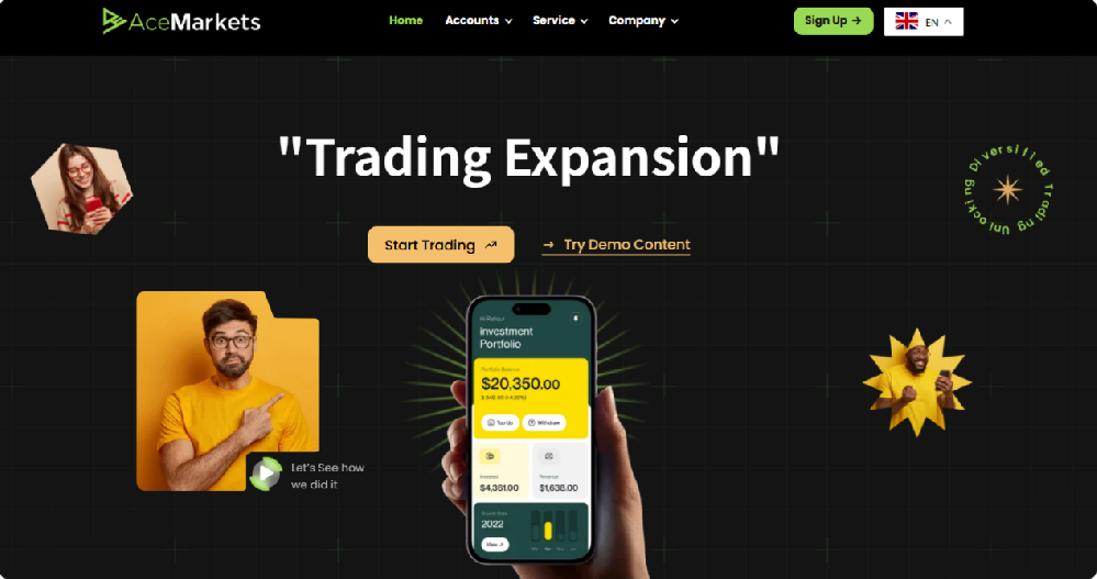 Ace Markets：打造全球領先的外彙及差價合約交易平台