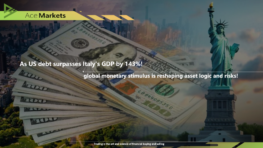 美國債務超意希破143% GDP 背後,全球貨幣刺激重塑資產邏輯與風險!